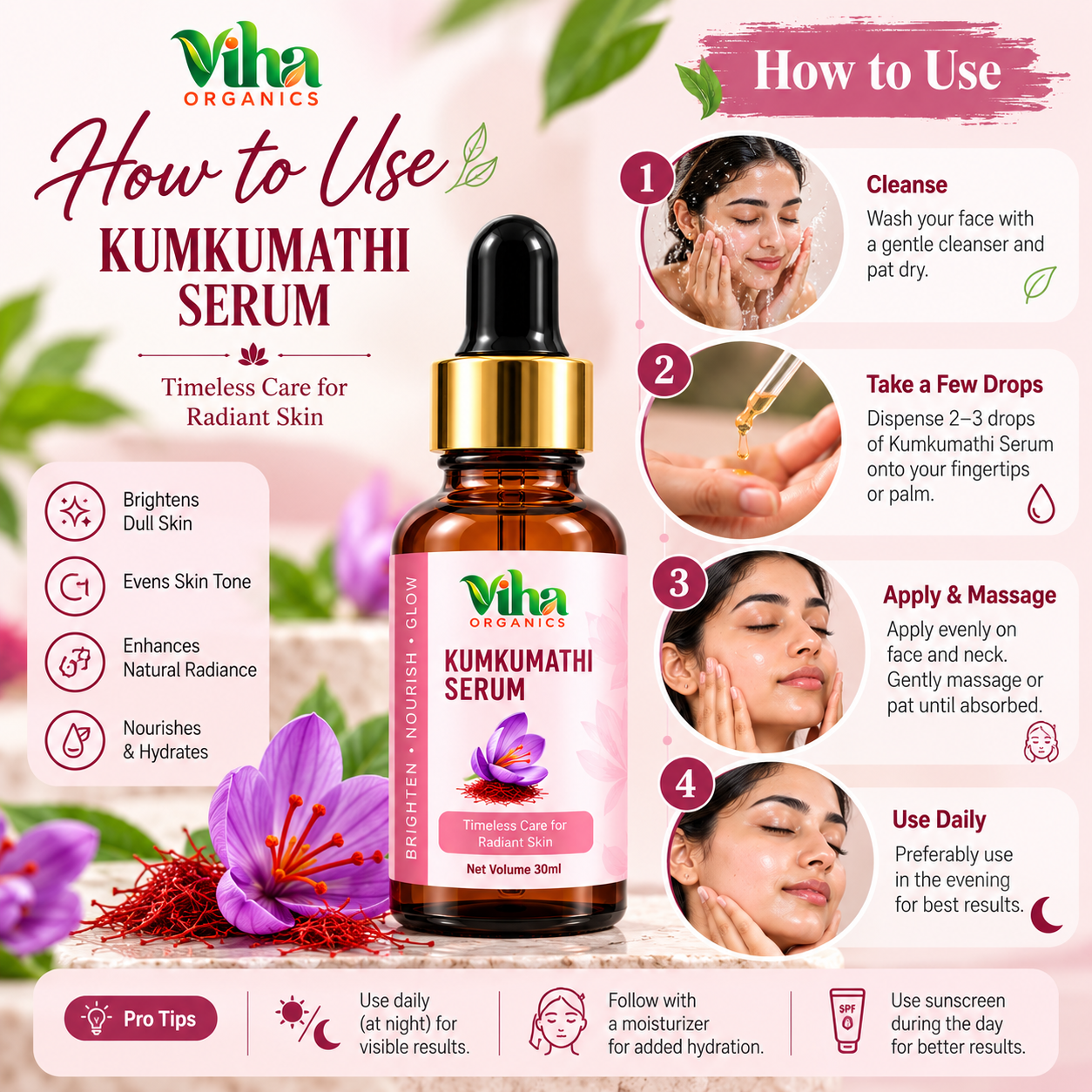 Kumkumathi Serum 30 ml