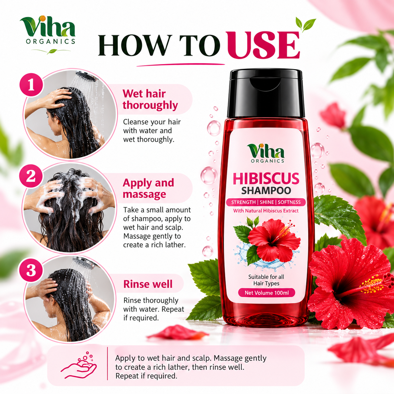 Hibiscus Shampoo 100 ml