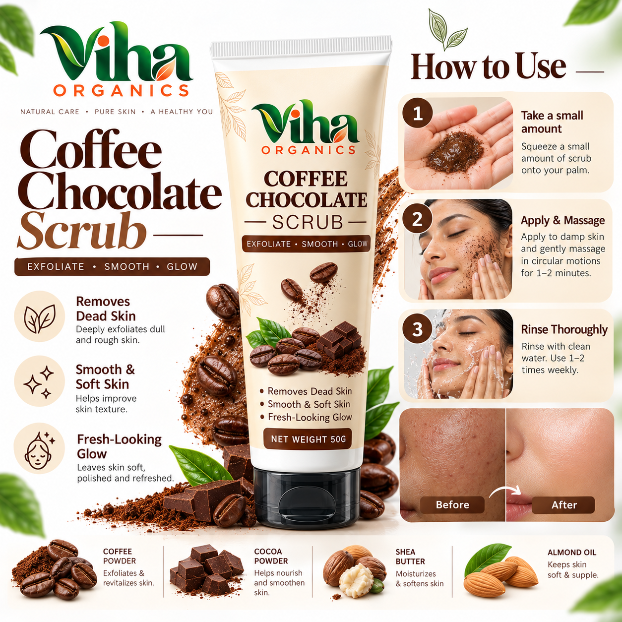Coffee Chocolate Scrub 50 gm