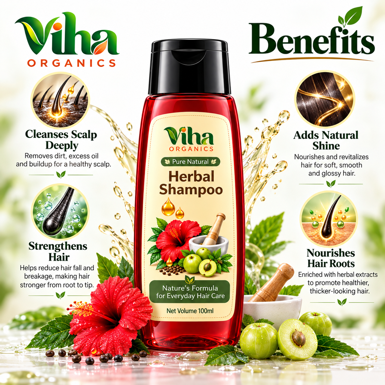Herbal Shampoo 100 ml - alternate view