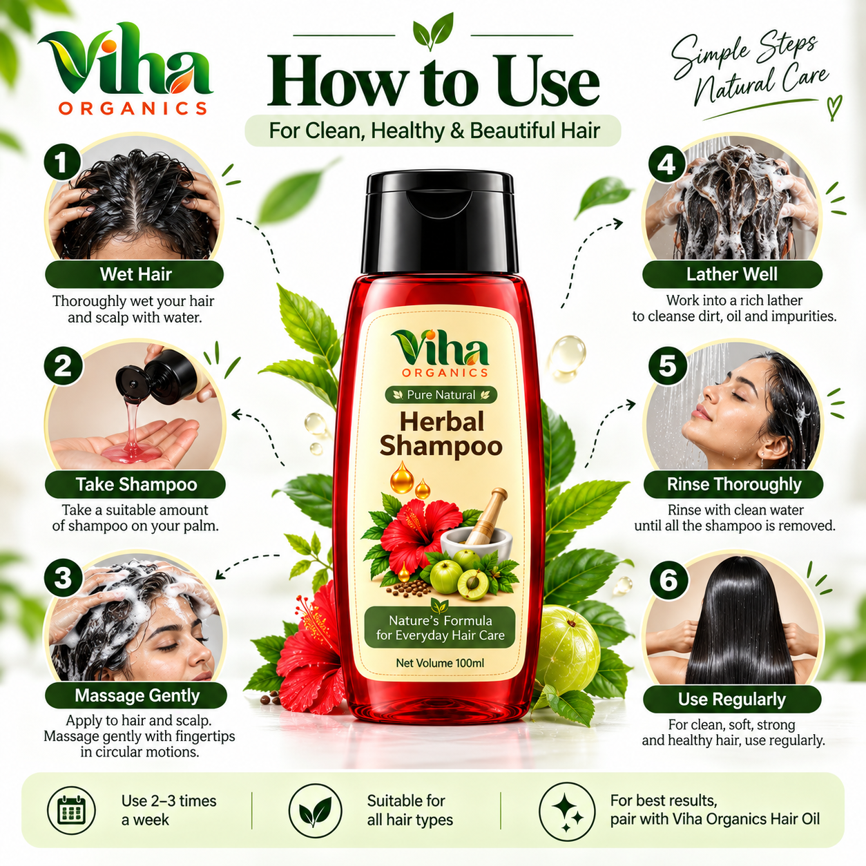 Herbal Shampoo 100 ml