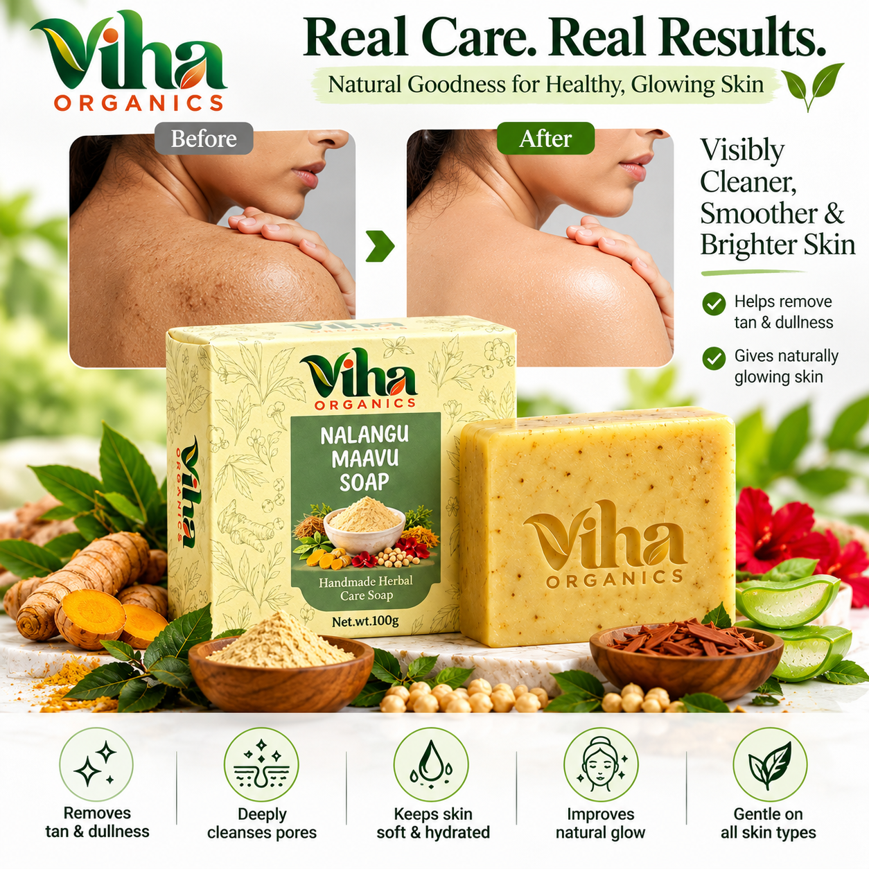 Nalangu Mavu Soap 100 gm